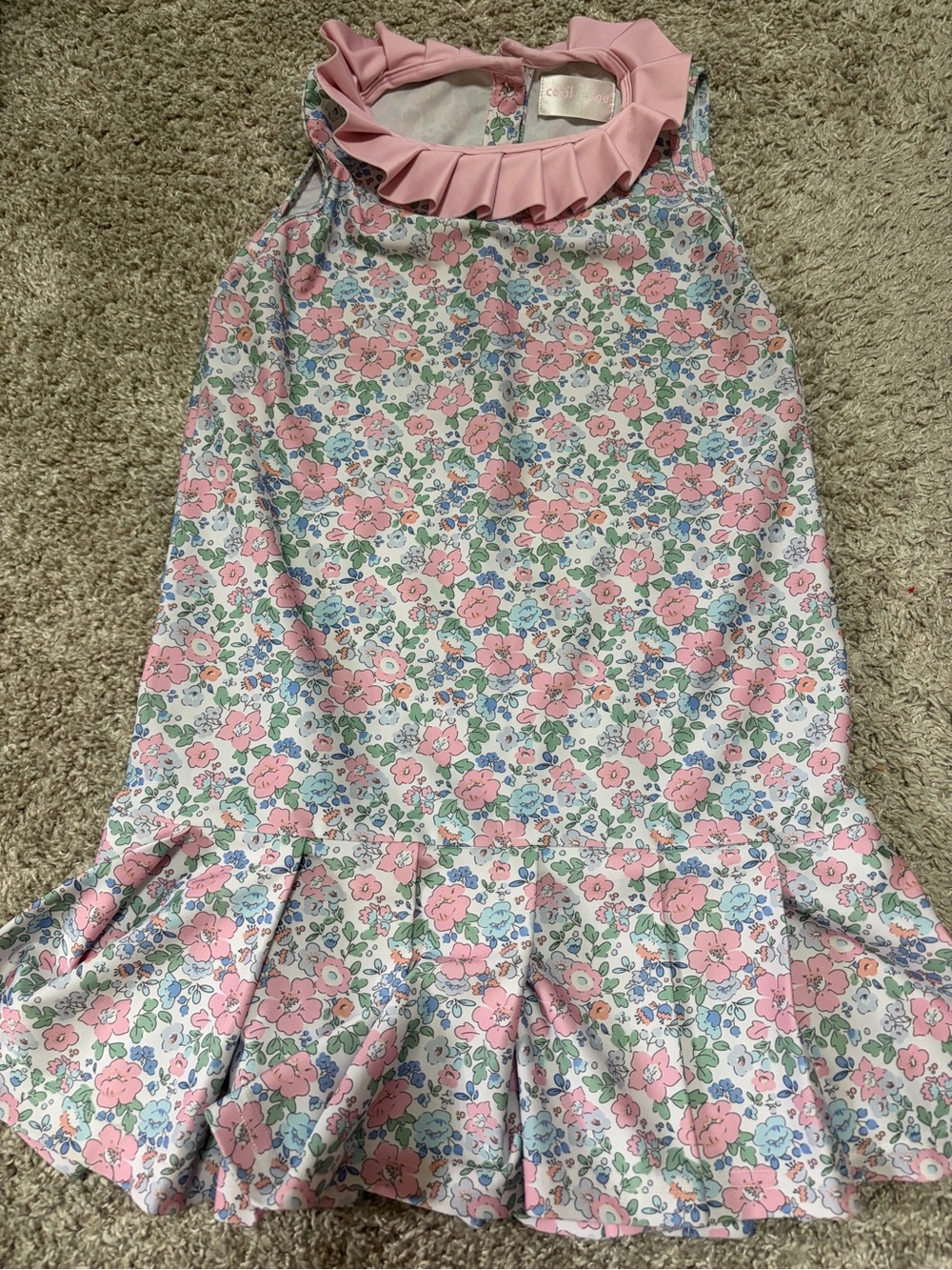 Cecil and Lou Floral Tennis Dress